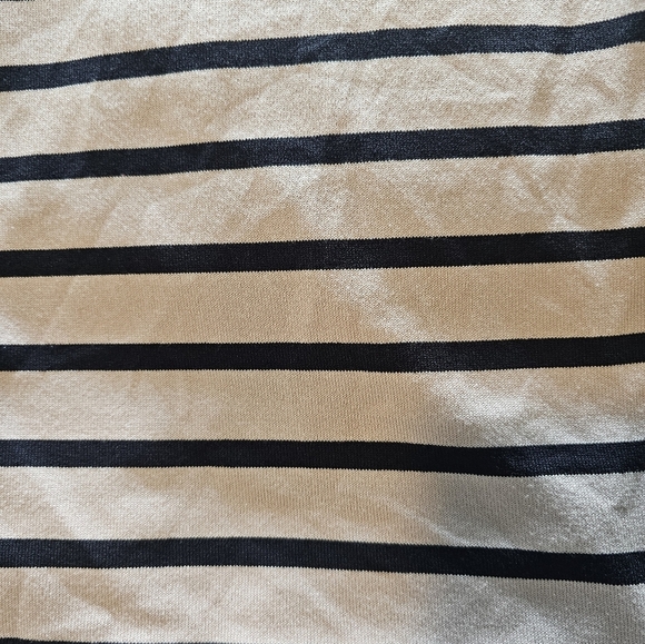 Express Striped Sweater Pink-Lavender & Black Fitted Knit Pullover Women’s Small - Picture 6 of 8